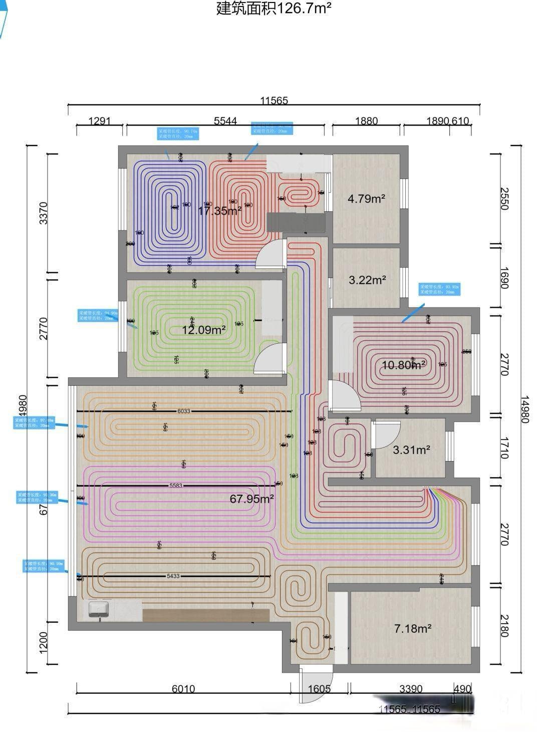 北方地暖铺管攻略：管材、间距和布管方式全面解析