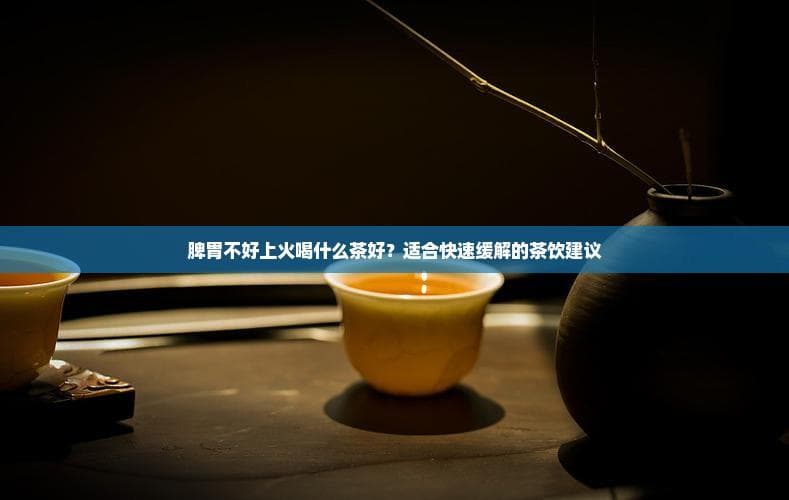 脾胃不好上火喝什么茶好？适合快速缓解的茶饮建议