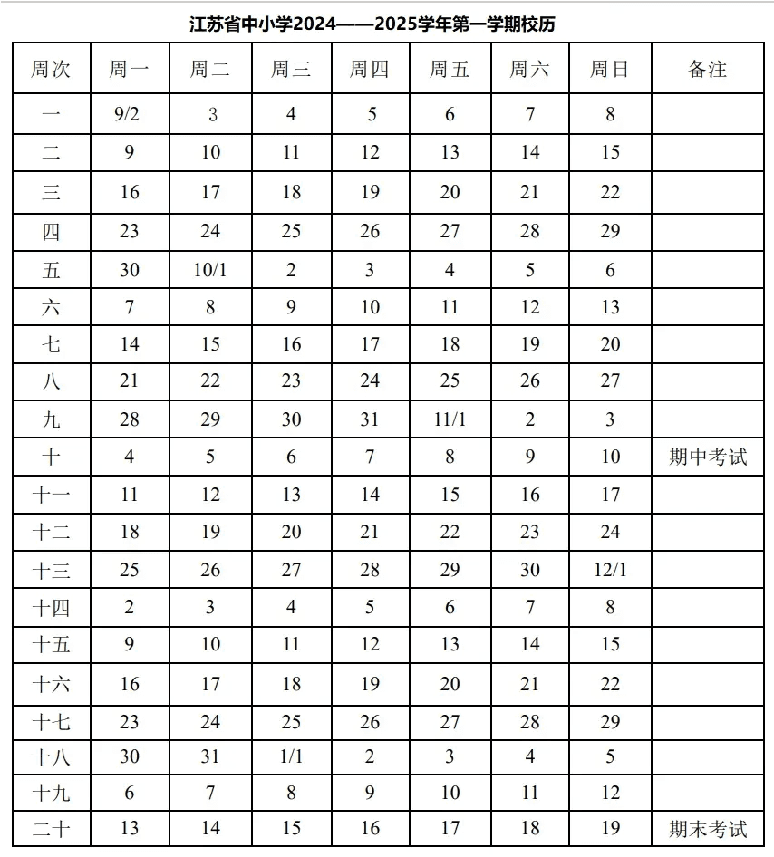 最新放假通知！大中小学2025寒假时间确定了！