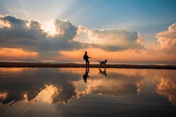 PS海边风景照后期调色教程：打造独特海边之美