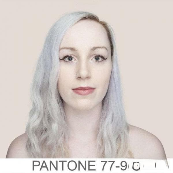 巴西摄影师用Pantone色卡记录人类肤色：200多种色号展现人类多样性