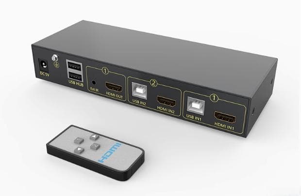 多台电脑切换解决方案：KVM 切换器