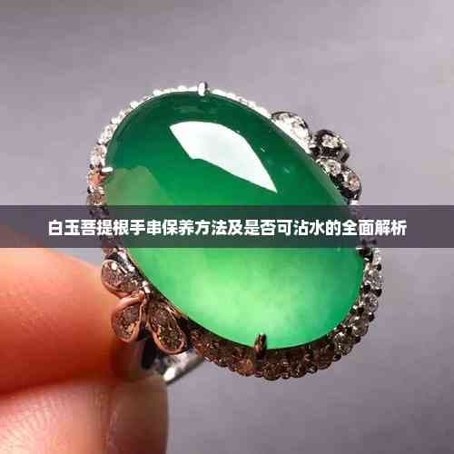 白玉菩提根手串保养方法及是否可沾水的全面解析