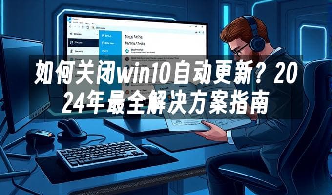 如何关闭win10自动更新？2024年最全解决方案指南