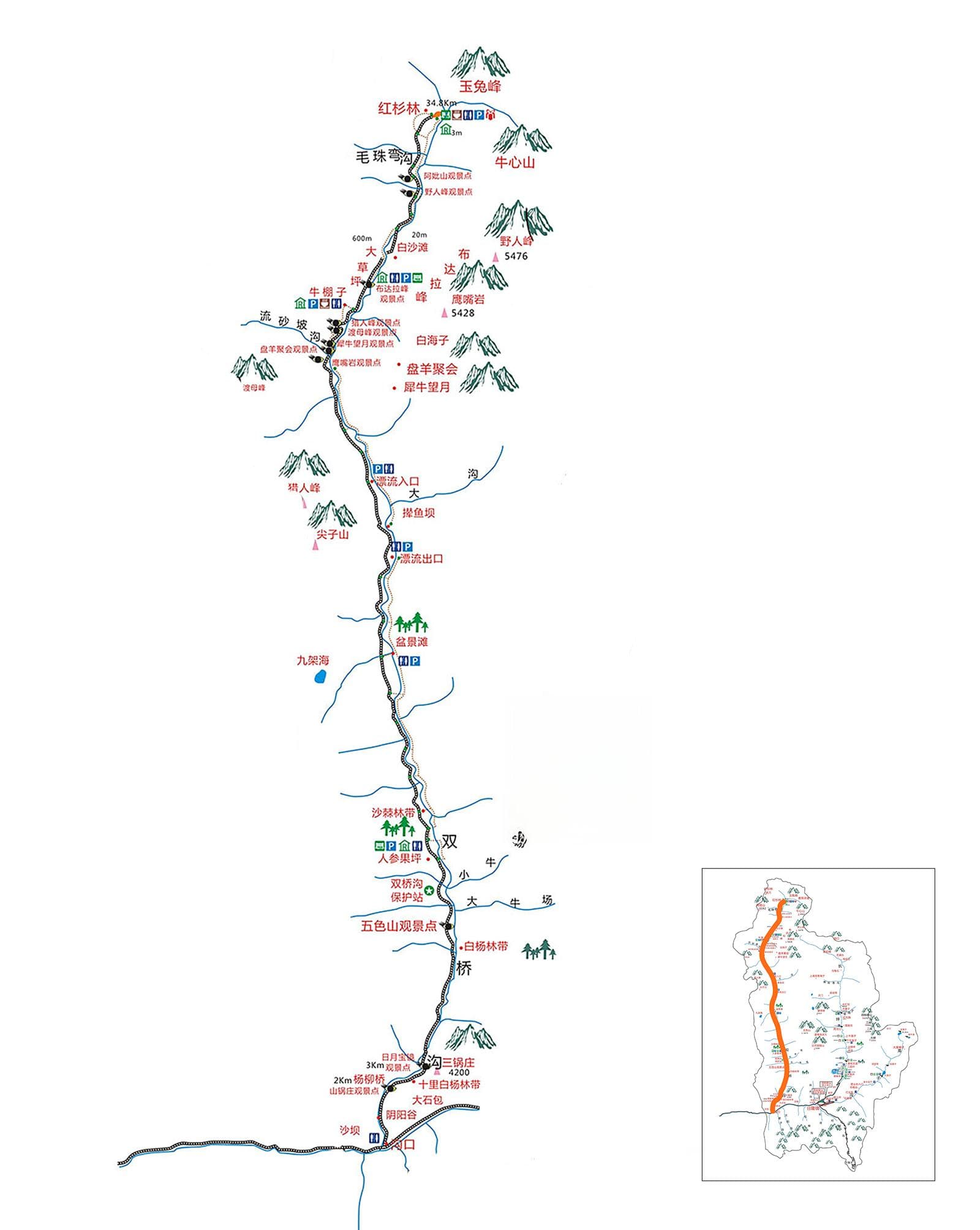 四姑娘山双桥沟：山峰的博览会，沟壑的陈列馆