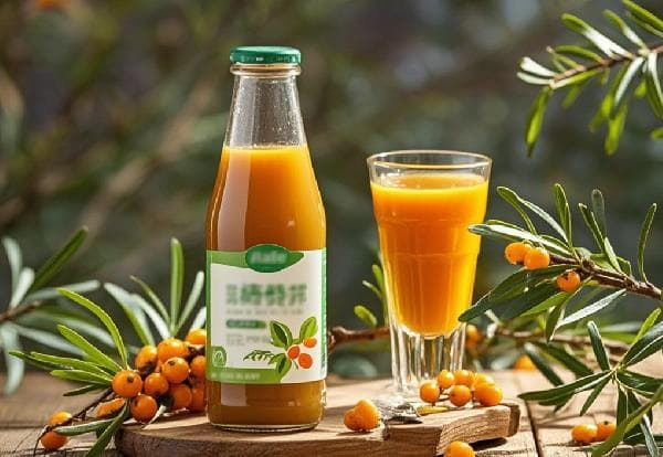 沙棘果泡水的功效与饮用方法