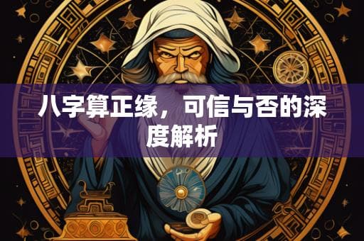 八字算正缘，可信与否的深度解析