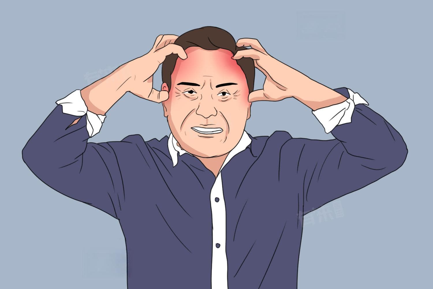 左脑勺一阵一阵的抽疼是怎么回事