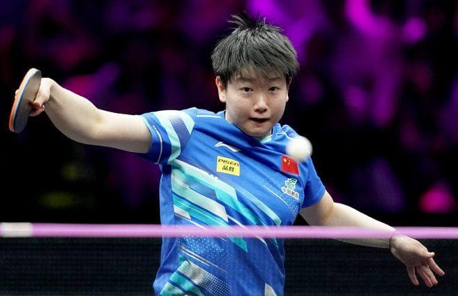 WTT重庆冠军赛战报：国乒4战全胜林孙颖莎晋级，大勒布伦险出局