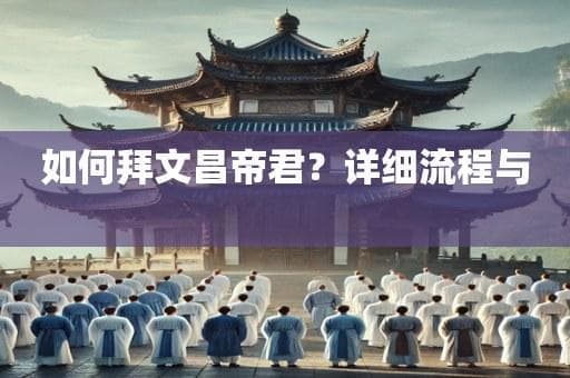 如何拜文昌帝君？详细流程与注意事项
