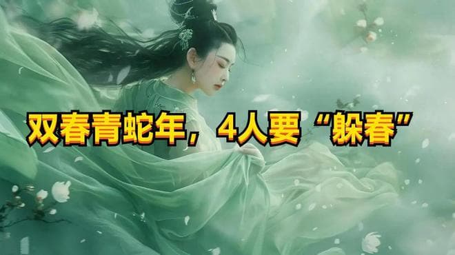 2025“双春青蛇年”，长辈说4人要“躲春”，是指哪4人？怎么躲？