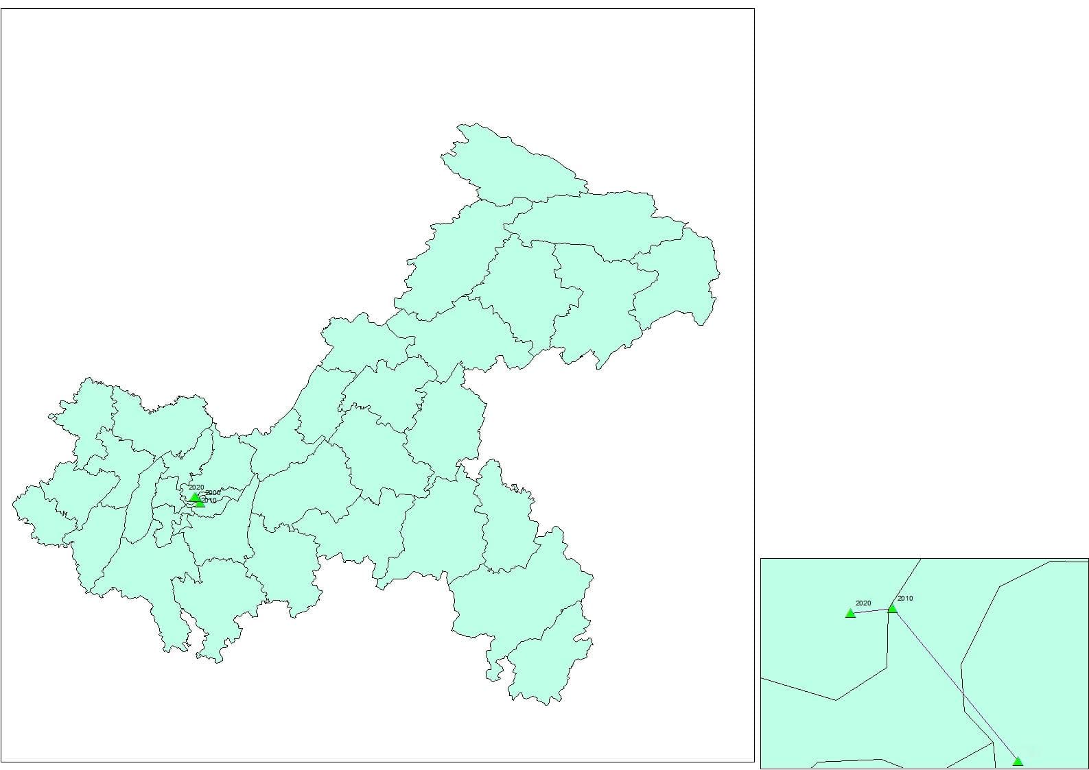 ArcGIS实战教程：手把手教你绘制重心轨迹图