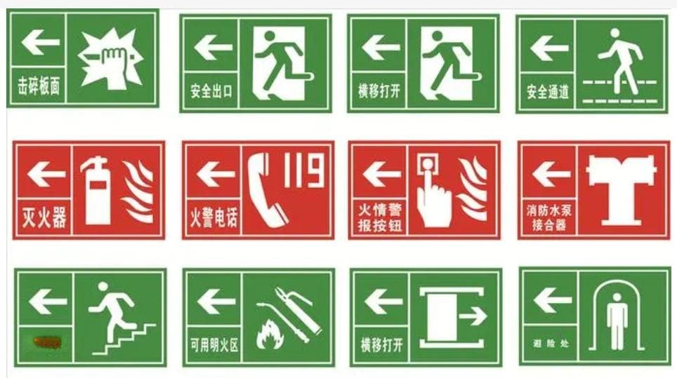 学校消防安全标志设置标准与要求详解
