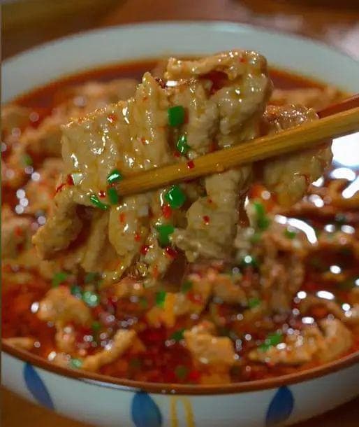 水煮肉片家庭简单做法，嫩滑入味两不误