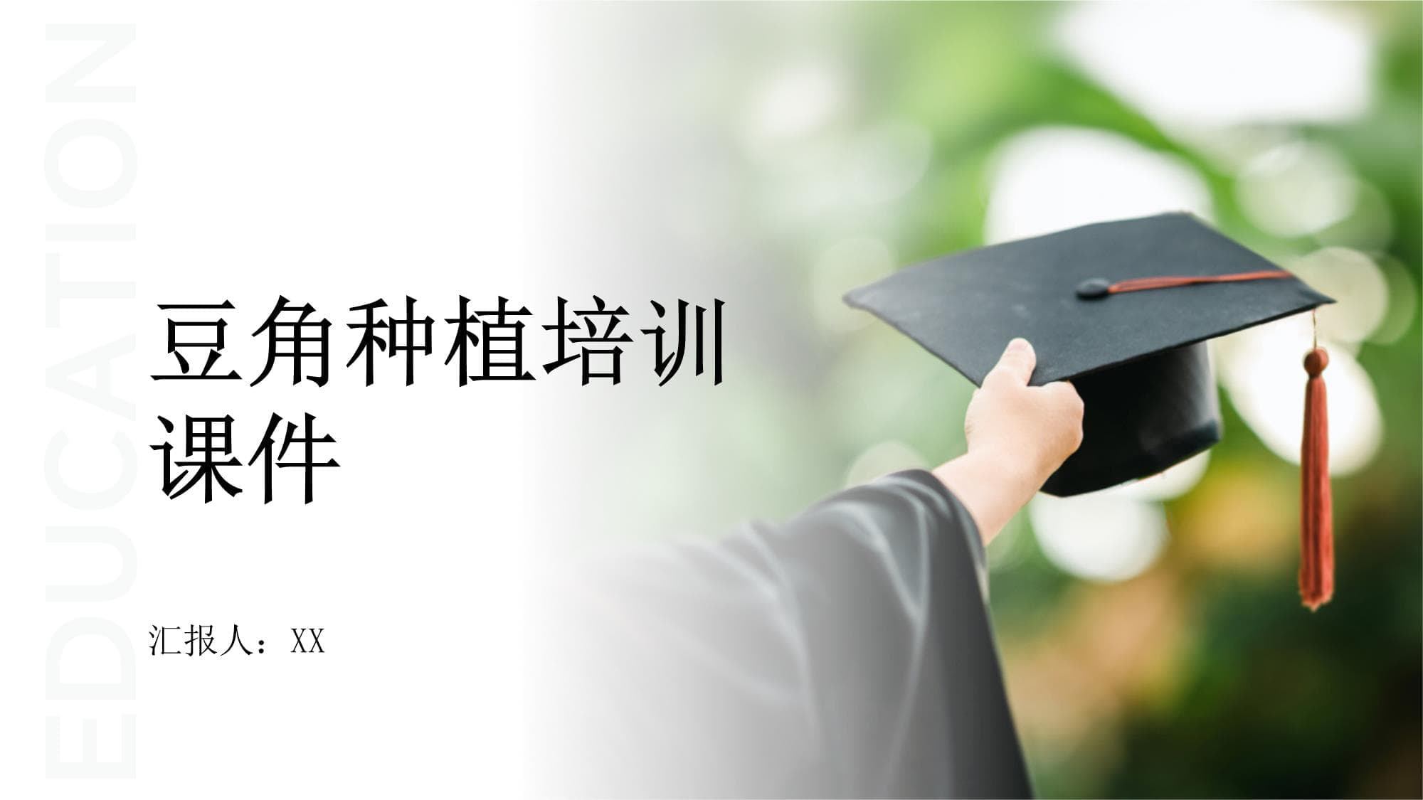 豆角种植培训课件