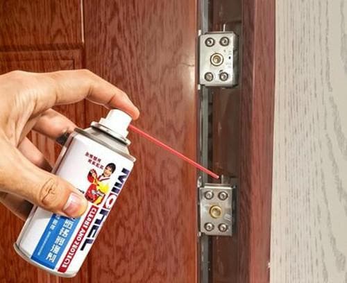 防盗门响声怎样消除