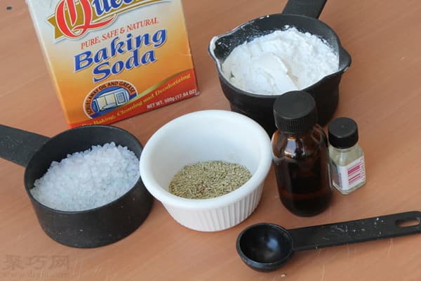 用小苏打制作浴盐：DIY教程
