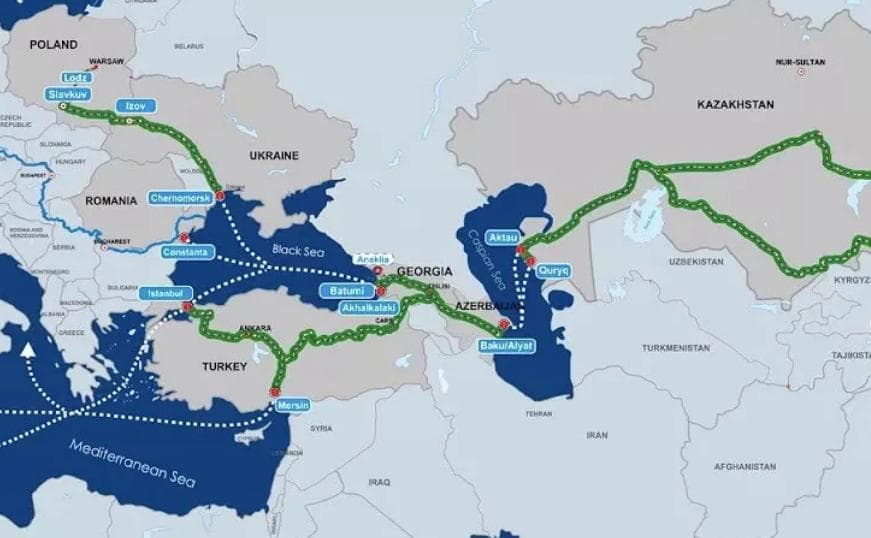 为什么说跨里海际运输走廊将成为连接东西方的桥梁？