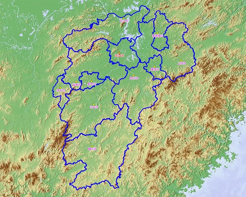 2024年江西各市GDP排行榜：上饶跃居第四，新余景德镇因五普调减现负增长