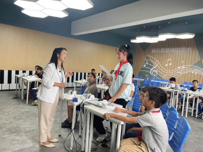 如何教，怎样学？上海市嘉定区戬浜学校让音乐课“活”起来