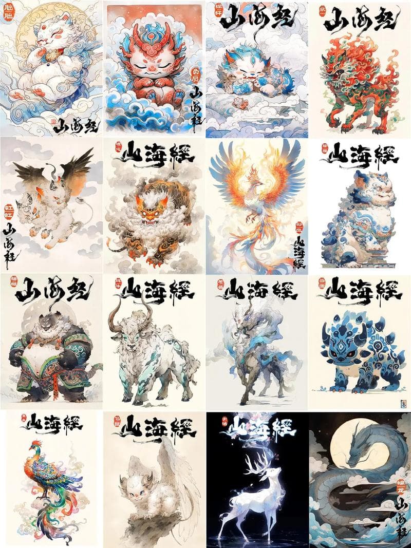 山海经 异兽,《山海经》揭秘：异兽大集合攻略