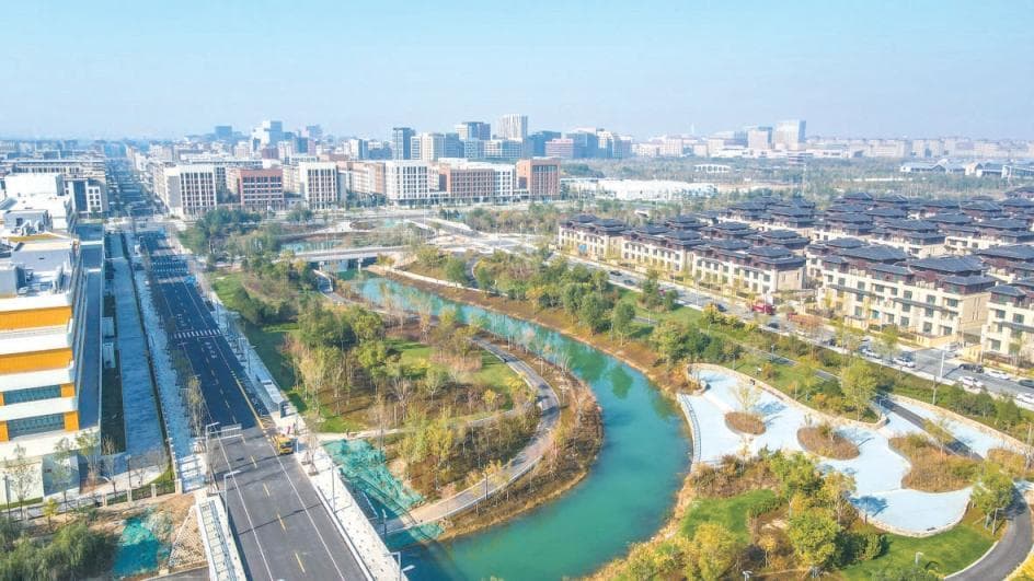 这里的建筑“会呼吸”！绿色雄安 树立典范