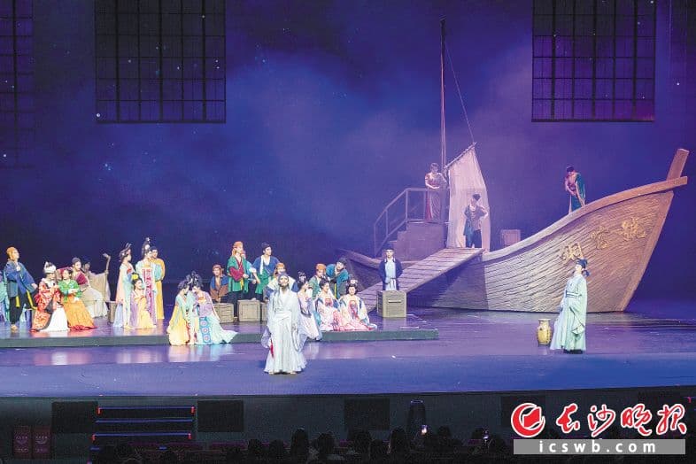 大型地方史诗剧《天宠湖南》升级复演 走进景区品味“万年湖湘”