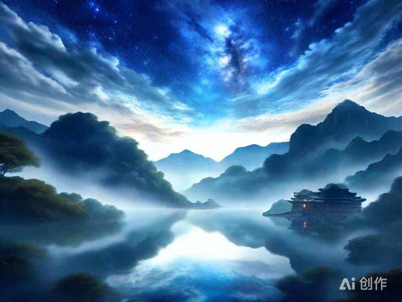 共赏李白《静夜思》中的月光与乡愁：心灵的时空之旅
