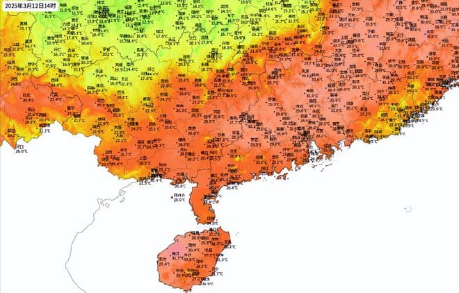 雷暴大风冰雹袭江南多地，更大范围暴雨酝酿，分析：或倒春寒更南