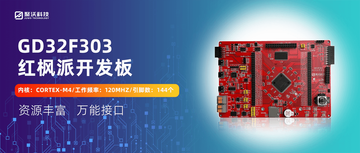 GD32F303红枫派开发板USART中断串口收发实验教程