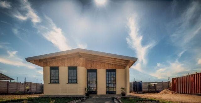 混凝土3D打印技术助力经济适用房建设