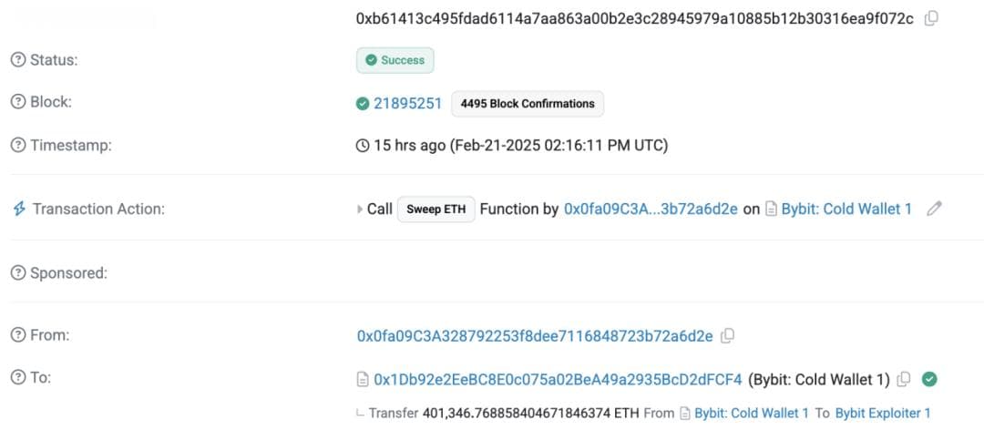 Bybit近15亿美元被盗背后的黑客手法与疑问