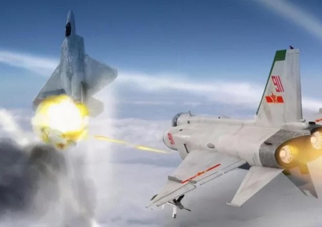 歼-8"枪挑"F-22：中国空军的无奈与奋起
