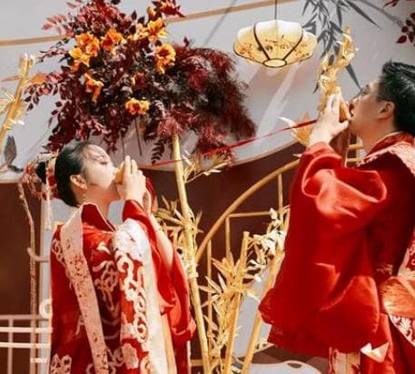 合卺酒：古代婚礼的甘霖之誓
