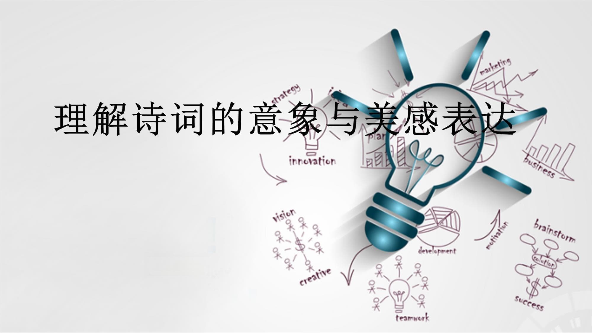 理解诗词的意象与美感表达
