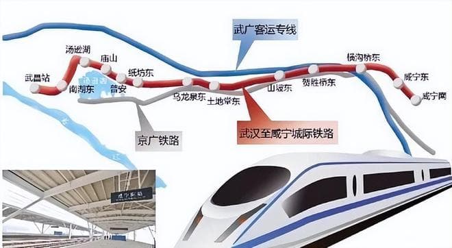武咸城际南延之路！武咸昌、咸修吉、咸平浏，哪条能落地？