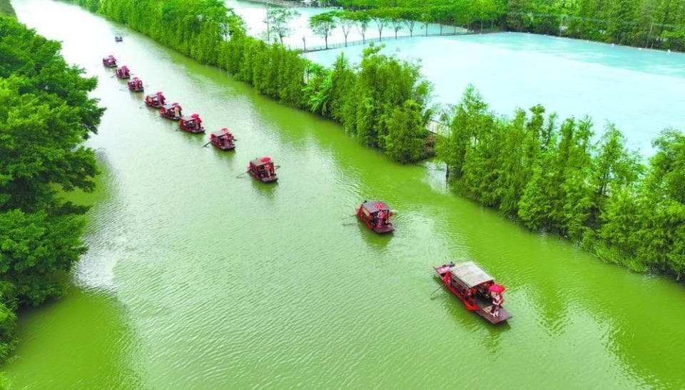 珠海市首个国家级非遗项目——斗门水上婚嫁：婚礼流程丰富多彩 浪漫历史传承百年