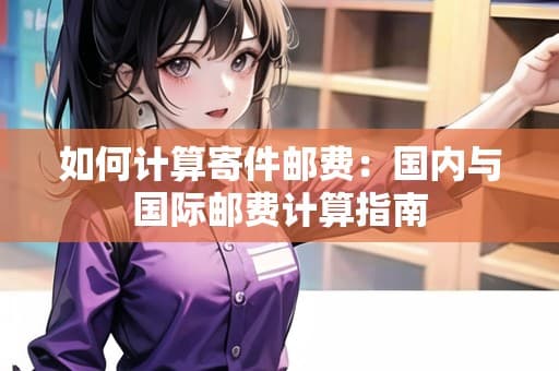 如何计算寄件邮费：国内与国际邮费计算指南