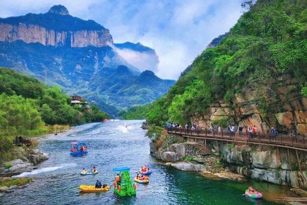 新乡八里沟景区：太行深处的“华北第一瀑”，附一日游攻略