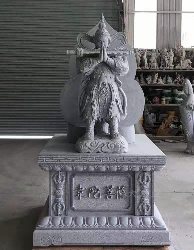 石雕韦陀菩萨的宗教仪式与民俗传统