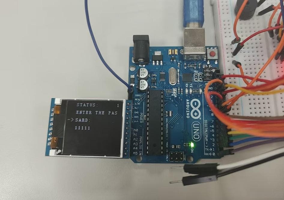 基于Arduino的智能门禁系统设计与实现