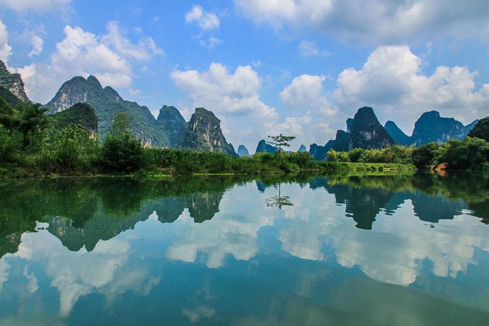 南宁绝美拍照景点：明仕田园与德天瀑布