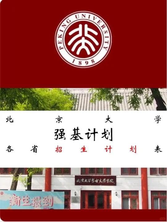 北京大学强基计划招生政策详解
