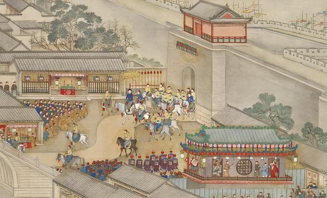 乾隆皇帝一生八登烟雨楼，题诗17首，水平究竟怎么样？