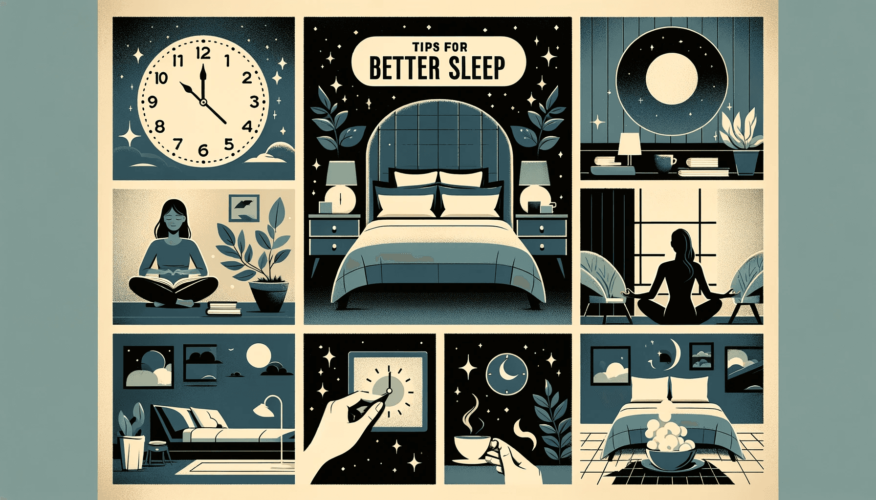 改善睡眠的基本技巧：提高睡眠质量