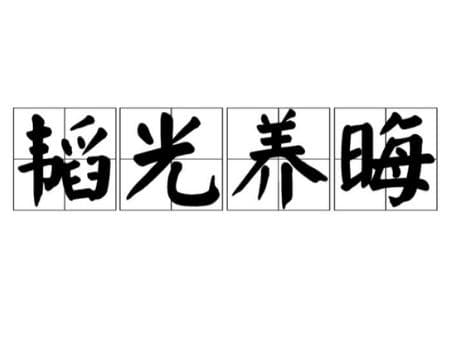 成语“韬光养晦”是什么意思？用来形容什么？