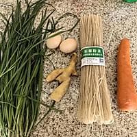 素馅韭菜盒子