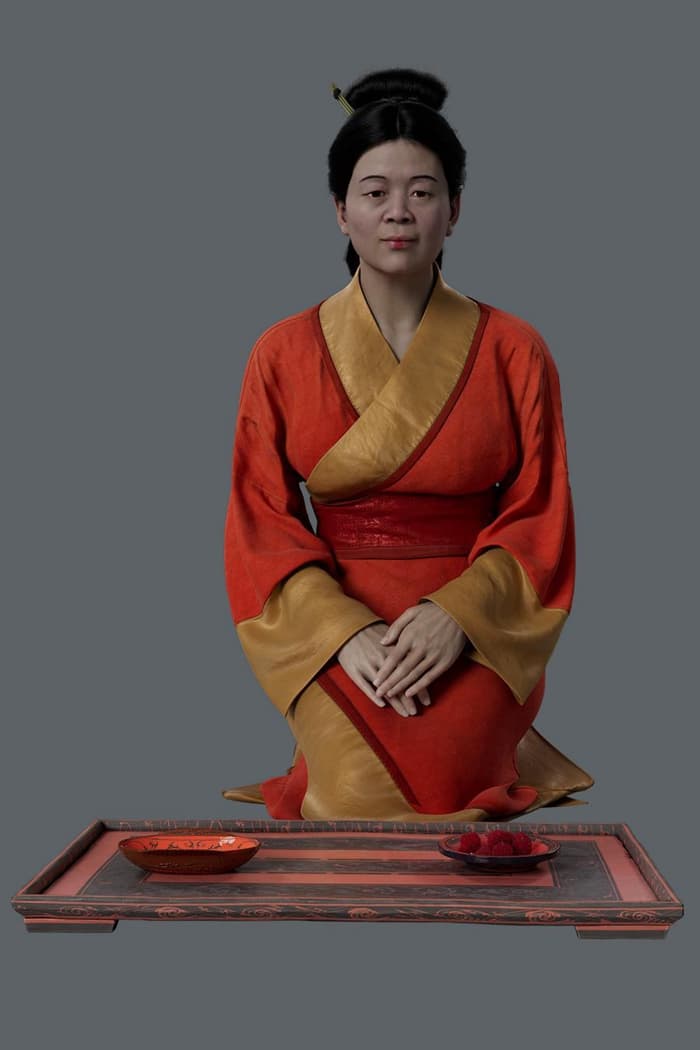 独家！解码AI如何重现马王堆汉墓“辛追夫人”真容