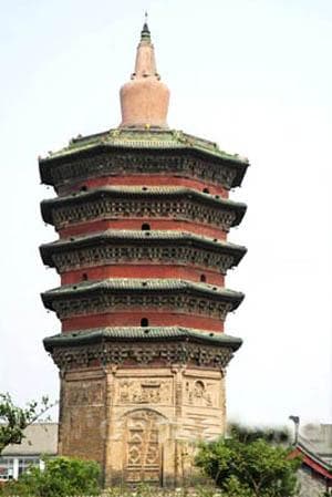 安阳文峰塔：一座融合佛教与喇嘛教风格的千年古塔
