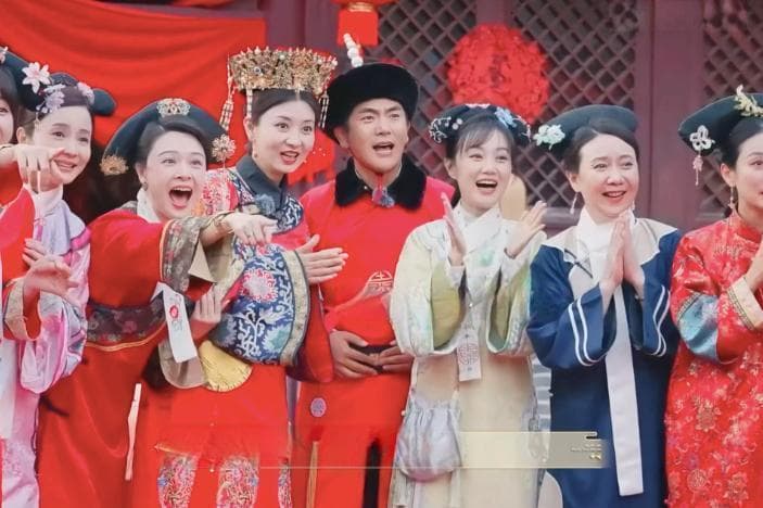 蔡少芬综艺现场认不出宫女，真实反应获观众点赞